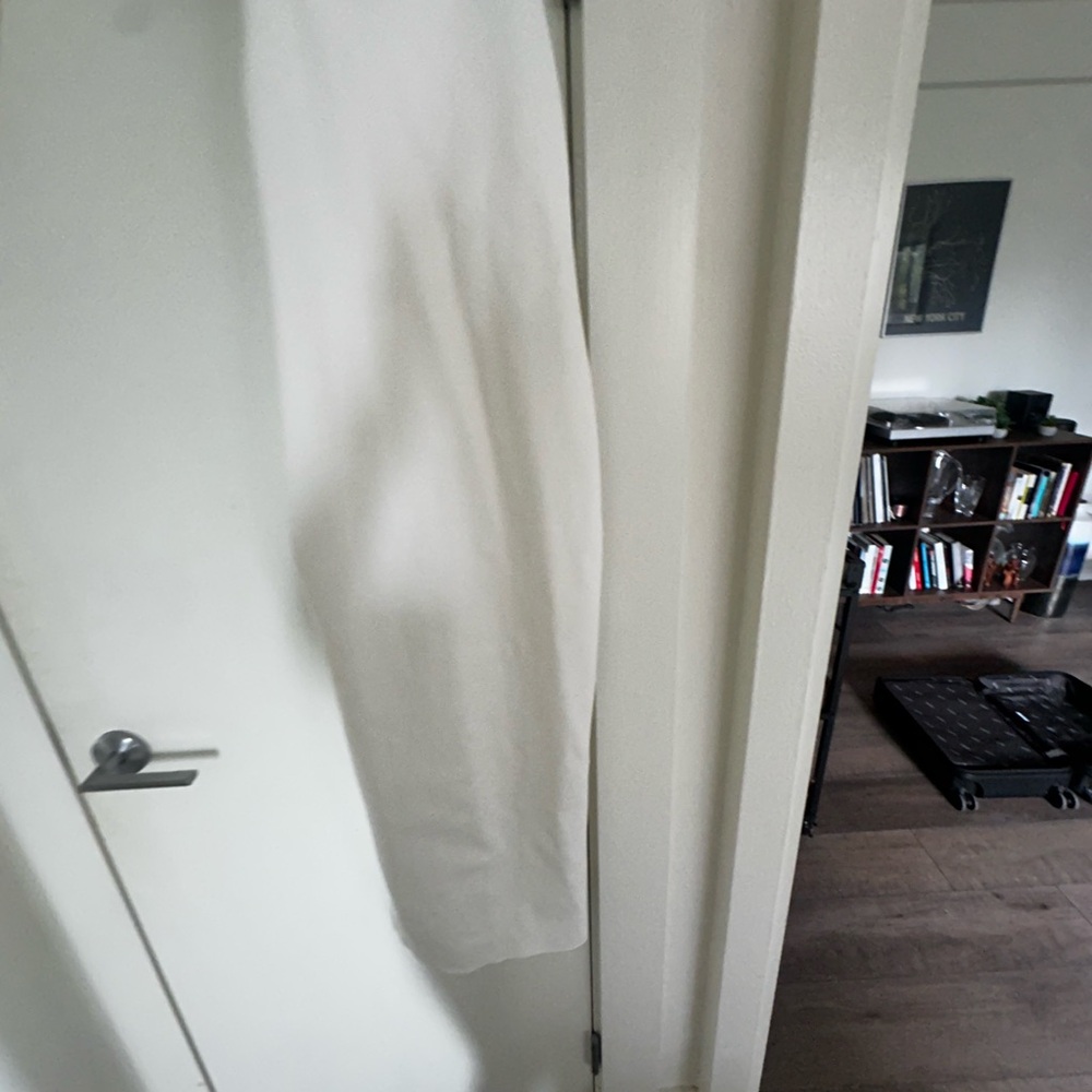 Tags on! Zara Elegant White bodycon dress with racer back